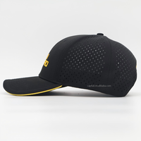 Casquette de golf personnalisée avec logo brodé Casquette de course pour hommes et femmes Protection solaire d'été Imperméable 5 panneaux Léopard Sport personnalisé