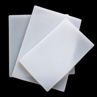 YS Super grand carré sous-verre Silicone moule grand fluide Art plâtre moule caboteur faisant résine artisanat faire vos propres outils de caboteur