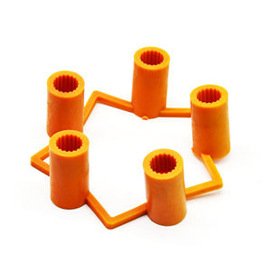 उच्च दृश्यता पहिया अखरोट संकेतक अनुकूलन योग्य कारखाना टीपीयू इंजेक्शन मोल्डिंग प्लास्टिक उत्पाद - Product Image 3