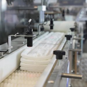 Máquina automática de toallitas húmedas, máquina para hacer toallitas húmedas con película compuesta de aluminio y papel - Product Image 5