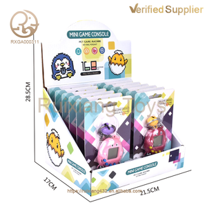 สัตว์เลี้ยงเสมือนจริงแบบพกพา รุ่นมินิ คลาสสิก ลายการ์ตูนเพนกวิน สำหรับเด็ก พร้อมพวงกุญแจ ของเล่นขายส่ง - Product Image 4