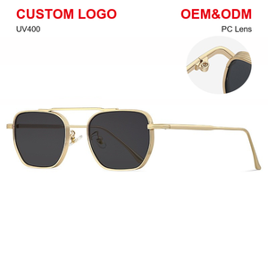 Sunray Minimal Line <b>Retro</b> Vibe Hip Hop <b>Sunglasses</b> Gen Z Trendy Street Snap Look Unisex Fashion Daily Wear Style - Product Image 1
