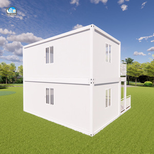 Jardín prefabricado Sunroom Modular Steel House Precio bajo Terraza Modular Cheap Sunroom Glass Container House - Product Image 4