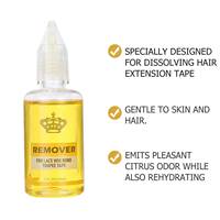Colle pour perruques avec dissolvant, super colle pour perruques en dentelle/toupees/extensions, dissolvant de colle capillaire, kit d'installation de perruques