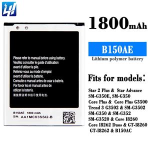 Pin Điện Thoại Di Động B150AE Cho Samsung Galaxy Star 2 Plus Star Advance Trend 3 Core G350 G3500 G3502 G352 G3520 I8260 I8262 - Product Image 6
