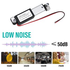 Haute qualité étanche 50mm 60mm 100mm 150mm course <span class=keywords><strong>12V</strong></span> <span class=keywords><strong>Mini</strong></span> actionneur linéaire électrique pour ouvre-fenêtre - Product Image 4