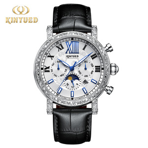 Montre mécanique de luxe pour homme <span class=keywords><strong>2023</strong></span> J094, phase de <span class=keywords><strong>lune</strong></span>, haute qualité, prix de gros usine, design tourbillon - Product Image 3
