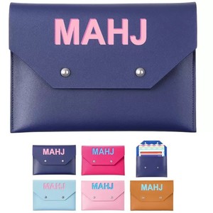 Cartera de cuero PU Mahj para accesorios de juego de Mahjong, unisex - Product Image 1