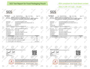 Sacchetti <span class=keywords><strong>Sottovuoto</strong></span> in Mylar, <span class=keywords><strong>Buste</strong></span> Termosaldanti in Alluminio, Sacchetti per Snack e Sandwich con Stampa Rotocalco per Fogli di Alluminio PE - Product Image 6