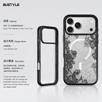 Coque de téléphone portable hybride antichoc et anti-chute en TPU+PC, imprimée UV sur mesure en usine, pour iPhone 18 17 16 Pro Max