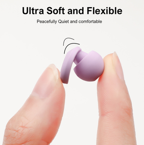 Bouchons d'oreilles en silicone personnalisés, réduction du bruit, protection auditive, anti-bruit, pour dormir, étanches, réutilisables, pour festivals - Product Image 2