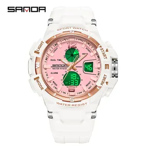 SANDA 289-789 marque G-Style Couple montre hommes femmes choc numérique montres de sport pour homme étanche montre-bracelet électronique hommes