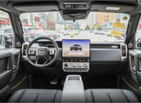 Kendaraan listrik Suv Chery ICAR V23 2025 501, penggerak empat roda versi berkendara cerdas 5-seater kendaraan energi baru