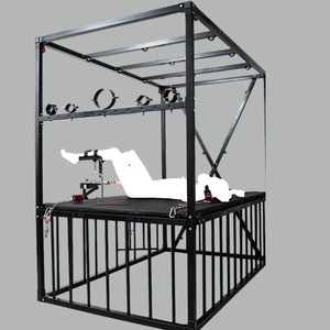 BDSM <span class=keywords><strong>sexo</strong></span> Hotel dormitorio integrado esclavo jaula restricción mazmorra gran restricción X marco juguetes sexuales MUEBLES CAMA sexual multifunción - Product Image 5