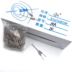 RY series Pellet Type thermal fuse 250V 10A 192c 184c 240c 121c degree for rice cooker