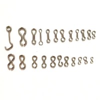 Kustom Stainless Steel Sinker mata tokoh 8 Snap mata ikan kawat Loop