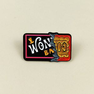 Broche en métal Usine de Chocolat (films européens et américains), accessoire de badge créatif pour hommes, produit dérivé de films et de télévision - Product Image 1