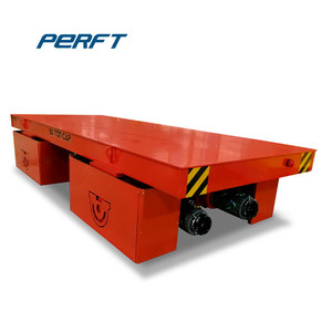 <span class=keywords><strong>Coche</strong></span> de <span class=keywords><strong>transferencia</strong></span> de cucharón de acero Perfte para plantas de fundición Vehículo de transporte resistente al calor Voltaje personalizable - Product Image 4