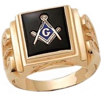 Bague Chevalière Homme en Acier Inoxydable Plaqué Or 18K – Bague Franc-Maçon Massif et Robuste avec Symbole de l'Œil Qui Tout Voit pour Hommes