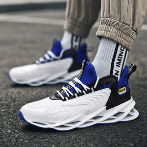 รองเท้าวิ่งเทรนด์ลำลองสำหรับผู้ชาย รุ่นสปริง/ซัมเมอร์ 2026 ผ้าถักแบบ Fly-Weave ระบายอากาศได้ดี ไซส์ใหญ่ - Product Image 3