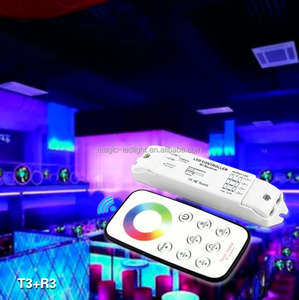 DC12-24V RF telecomando <span class=keywords><strong>Mini</strong></span> tensione costante LED Dimmer 3 canali Rgb Led striscia di controllo luce Rgb Dimmer Led <span class=keywords><strong>Controller</strong></span> LED - Product Image 6