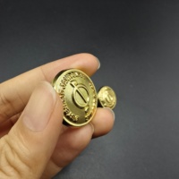 Bouton Souvenir en Métal, Alliage de Zinc, Badge Commémoratif Vintage avec Attache à Boucle, Idéal pour les Clubs, les Associations et les Souvenirs d'Anniversaire