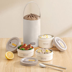 <span class=keywords><strong>Set</strong></span> di alimenti riscaldabili a doppio livello in acciaio inossidabile 316L <span class=keywords><strong>per</strong></span> uso <span class=keywords><strong>esterno</strong></span> <span class=keywords><strong>per</strong></span> uso <span class=keywords><strong>esterno</strong></span> <span class=keywords><strong>per</strong></span> uso Microwavable - Product Image 5