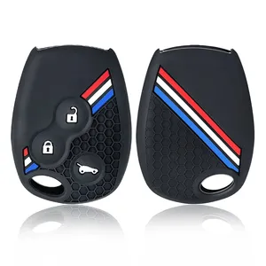 <span class=keywords><strong>Housse</strong></span> de protection pour clé de voiture en silicone pour Renault Trafic Vivaro Primastar Movano <span class=keywords><strong>Kangoo</strong></span> Logan <span class=keywords><strong>2</strong></span> Clio 3 pour Opel Vivaro Porte-clés - Product Image 3