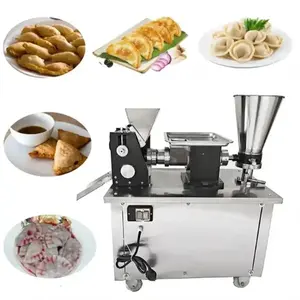 Máquina automática para Hacer bolas de masa hervida de Corea del Sur ravioli pierogi pelmeni gyoza tortellini/máquina para hacer empanada samosa completamente grande