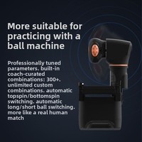 Youyou X2PRO Entraîneur de tennis de table intelligent contrôlé par application, programmation libre à domicile, machine à lancer des balles haute capacité