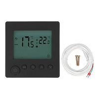 Termostato Programable para Calefacción de Agua y Eléctrica, Controlador de Temperatura para Calefacción por Suelo Radiante y Caldera de Gas