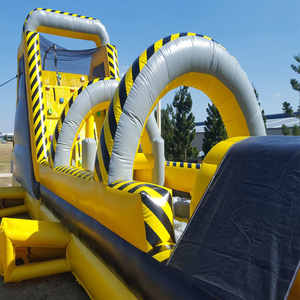 Parcours d'obstacles gonflable commercial de haute qualité en PVC <span class=keywords><strong>pour</strong></span> l'extérieur, toboggan gonflable <span class=keywords><strong>pour</strong></span> la <span class=keywords><strong>location</strong></span> - Product Image 5