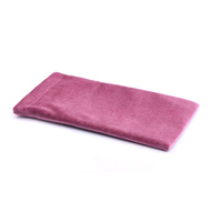 Pochette pour lunettes de soleil en microfibre, rectangulaire, taille personnalisable, coutures robustes, légère