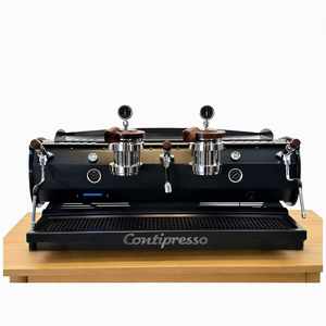 Cafetera Profesional Inteligente <span class=keywords><strong>de</strong></span> 2 Grupos, Cafetera Automática E61 para Espresso, para Negocios - Product Image 1