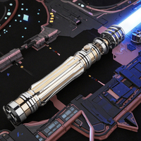 Sabre laser Star Wars, rendu réaliste, Leia Princess Skywalker, maître Jedi, néopixel, son de qualité cinématique, épée lumineuse