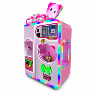 Automatic Cotton Candy Vending Machine With Touchscreen Interface For Commercial Indoor Entertainment Locations - Product Image 3