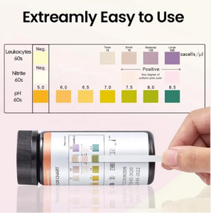 Test <span class=keywords><strong>urinaire</strong></span> à domicile <span class=keywords><strong>pour</strong></span> les infections urinaires : bandelettes de test d'urine <span class=keywords><strong>pour</strong></span> leucocytes, nitrites et pH - Product Image 4