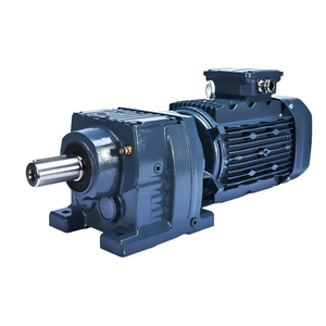 Motor Reductor de Engranajes Helicoidales Trifásico de CA R67 Nuevo de Alemania con DRN100M4 I=40 4 Polos BE20 ES7 50/60Hz - Product Image 4