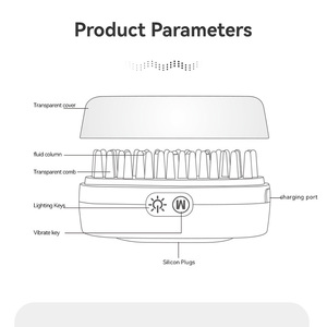 Appareils de massage du cuir chevelu électriques, applicateur d'huile, peigne, brosse à cheveux pour la perte de cheveux et la croissance des cheveux, peigne pour la croissance des cheveux - Product Image 6