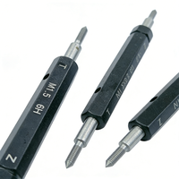 Jauges de filetage NPT en acier GCr 15 de haute précision, mesure de trou intérieur 0,01 mm, 20 degrés, jauge d'épaisseur de revêtement 1/2"-14