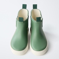 Bottes de pluie légères unisexe pour bébés et enfants, en caoutchouc naturel, avec motifs de dessins animés brodés, style mode