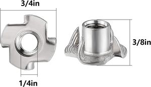 <span class=keywords><strong>1</strong></span>/<span class=keywords><strong>4</strong></span> אינץ'-<span class=keywords><strong>20</strong></span> אגוז T 304 נירוסטה ארבע לסתות - לבית, הכנסה חיצונית עם הברגה במלון - Product Image 3