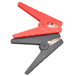 <span class=keywords><strong>Pince</strong></span> crocodile en fer nickelé 100A pour démarreur de <span class=keywords><strong>voiture</strong></span>, <span class=keywords><strong>pince</strong></span> de test, isolation écologique en PVC, <span class=keywords><strong>pince</strong></span> de batterie haute intensité - Product Image 2