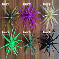 MISTER LURE Nouvelle Taille Leurre Souple 20mm 25mm 32mm Leurre de Pêche Urchin pour Black-bass et Truite Spécial OEM TPE Leurre Urchin Marin