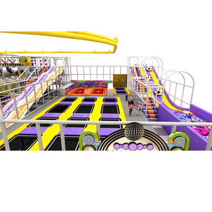 Ensemble de toboggans pour aire de jeux intérieure pour enfants Playpedia avec design personnalisé, jaune, capacité de plus de 1200 utilisateurs, pour les enfants de 3 à 12 ans - Product Image 2
