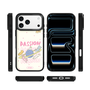 Coque de téléphone AG Feeling Black Edge avec motif corporel céleste doré pour <span class=keywords><strong>iPhone</strong></span> 17, 17 Pro Max, 16 Pro, 15 – Coque magnétique - Product Image 3