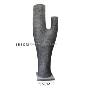 Pot <span class=keywords><strong>de</strong></span> fleurs d'extérieur Missed Tree, style nordique moderne, pots <span class=keywords><strong>de</strong></span> jardin décoratifs, pots <span class=keywords><strong>de</strong></span> fleurs en fibre <span class=keywords><strong>de</strong></span> verre pour l'intérieur, pots <span class=keywords><strong>de</strong></span> plantes sculptés à la main en Europe, style simple et moderne - Product Image 6