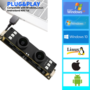 2MP 1080P RGB IR Dual Sensor USB <b>Camera</b> Module 85dB WDR Binocular <b>Camera</b> for AI Face Recognition Access Control - Product Image 4