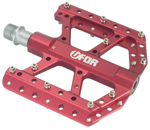 Pedales de Plataforma BMX Resistentes UFOR UF-303, Perfil Delgado, Pernos Reemplazables, Rodamientos Sellados, Aleación de Aluminio Ultraligera para Freestyle - Product Image 6