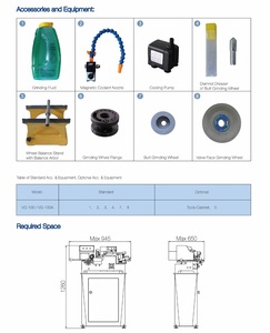 Máquina rectificadora de asientos VG100, nueva máquina rectificadora de rodamientos de motor, máquina rectificadora de pretzels en venta - Product Image 5